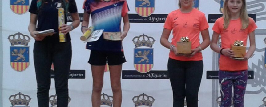 Thaís Daroca y Laura Anglada segundas en Alfajarín 2017
