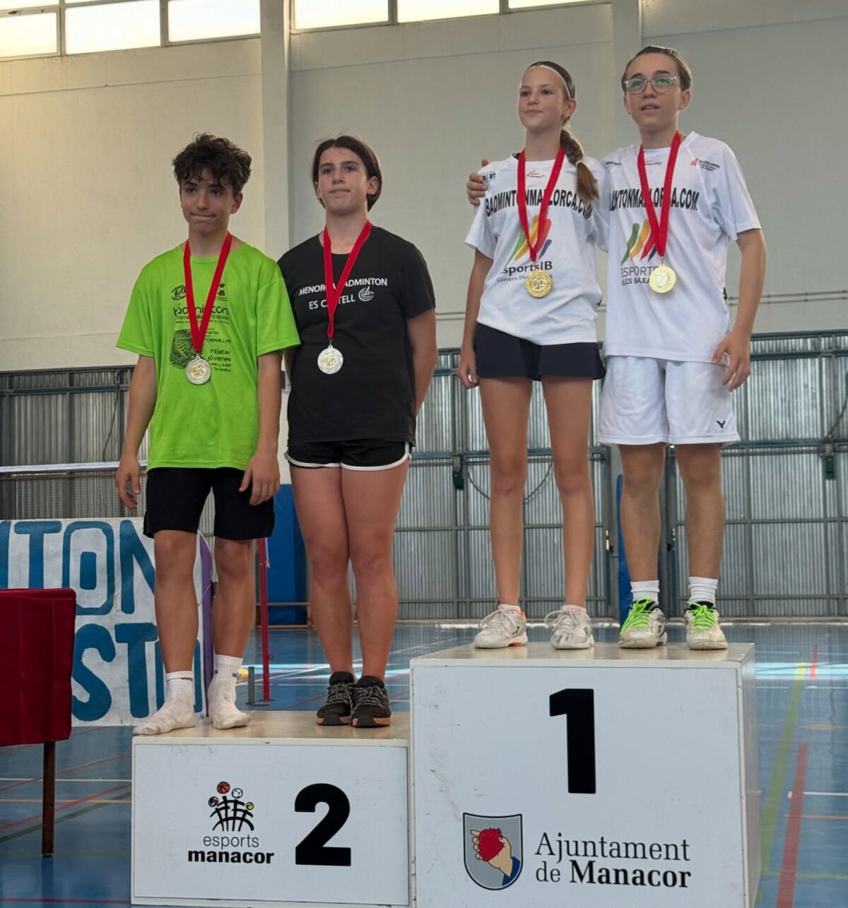 🏸 CAMPEONATO DE BALEARES SUB15 🏸 Ayer sábado 24 de