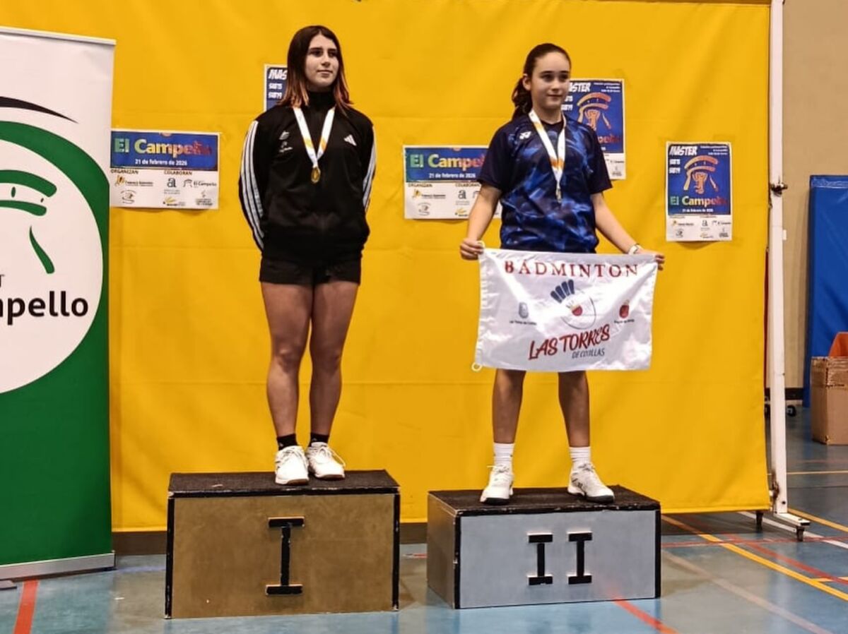 🏸 **DOBLETE PARA GIMENA CÁRDENAS EN EL MÁSTER N5 DE