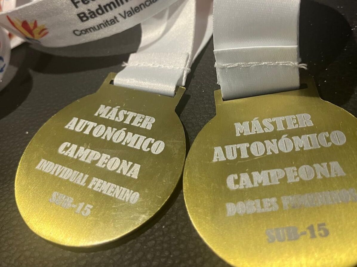 🏸 **DOBLETE PARA GIMENA CÁRDENAS EN EL MÁSTER N5 DE