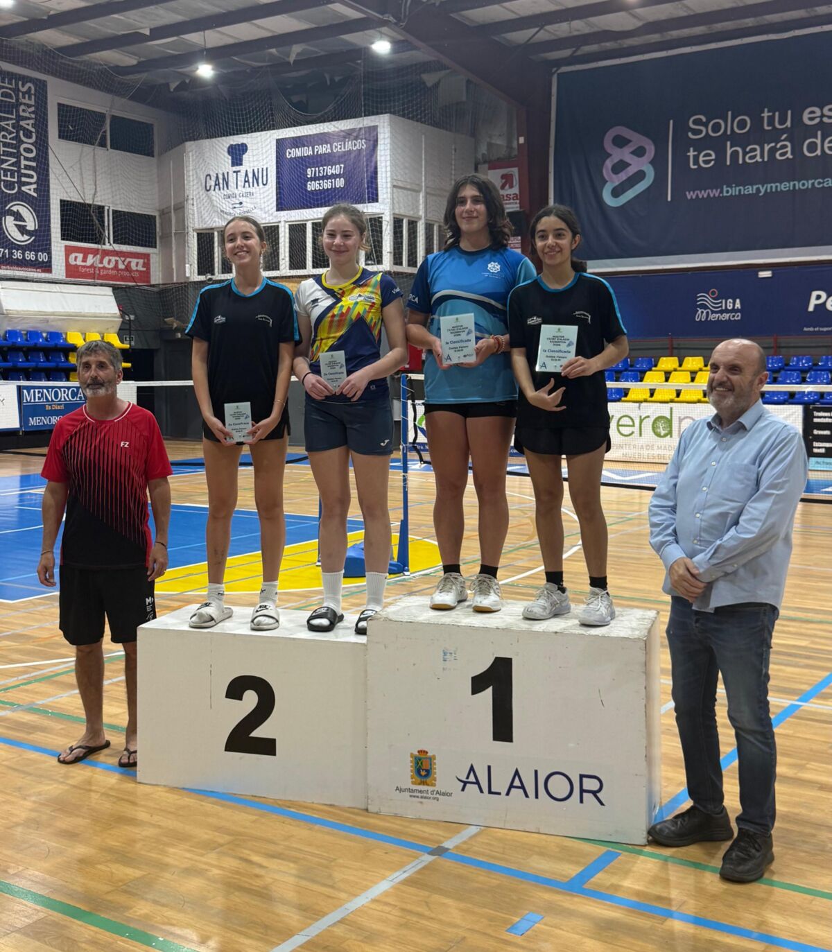 Gran actuación del Menorca BC en el Máster Territorial N6