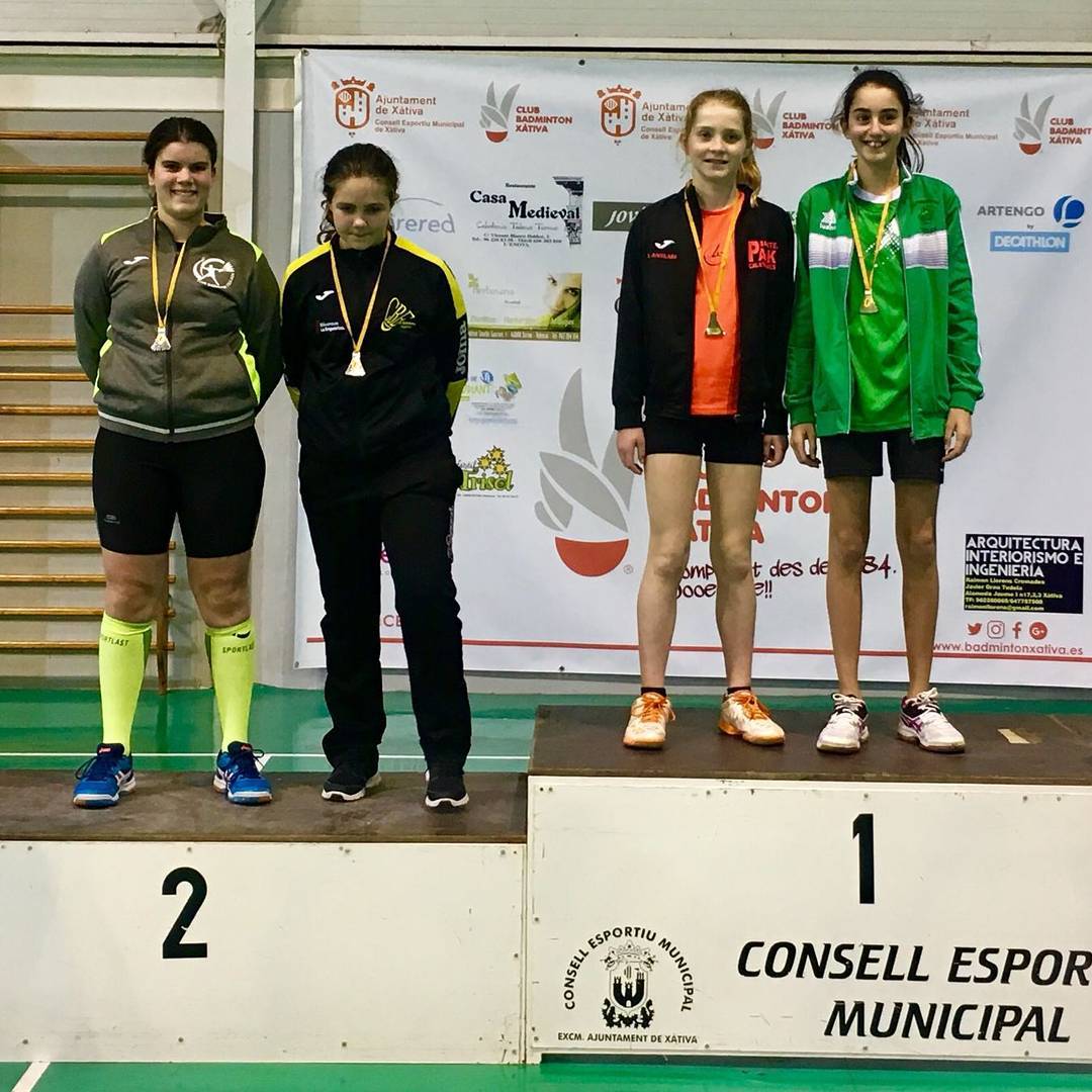 El pasado fin de semana, la jugadora del Menorca Badminton…