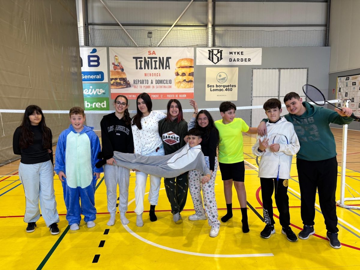 Jueves Lardero en el Menorca Bádminton Es Castell. En el…