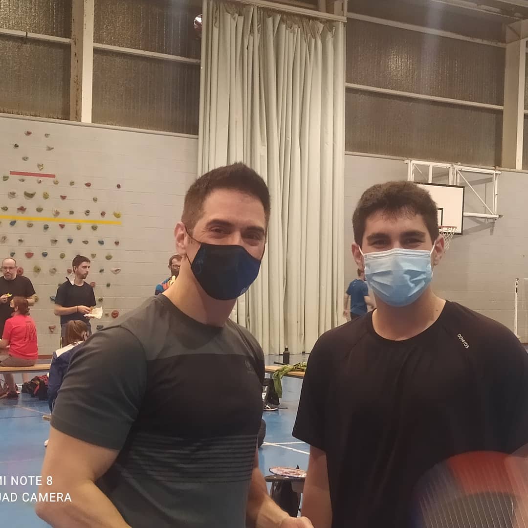 Seguimos disputando la liga individual de bàdminton en Menorca, Buenos…
