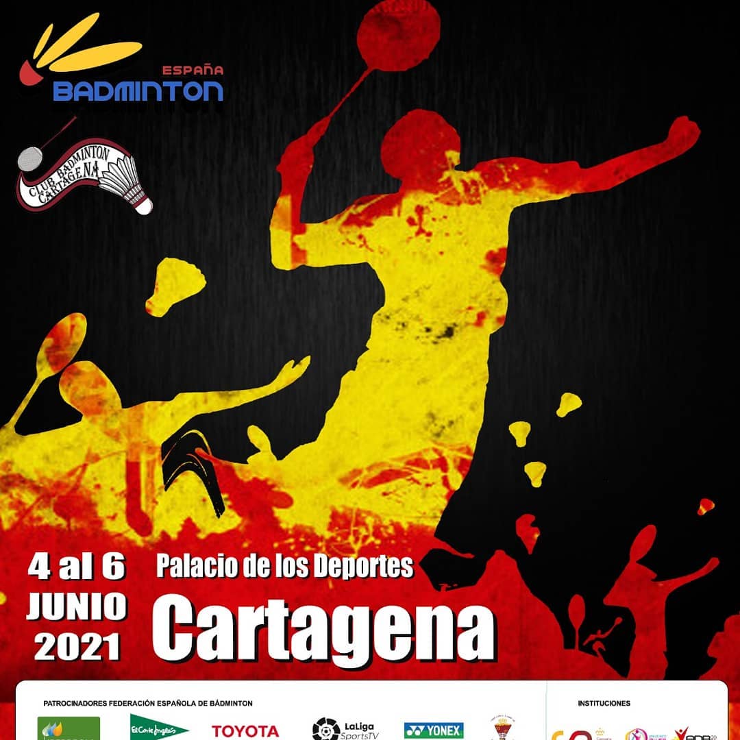 Vamos para allá CAMPEONATO ESPAÑA ABSOLUTO con Carlos Riudavets 💪💪💪💪🏸…